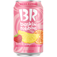 Baskin Robbins Apple Mint Zparkling Zero Газированный напиток со вкусом мятного яблока, 350 мл