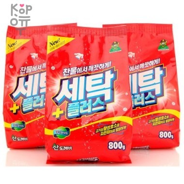 Sandokkaebi Se-Plus - Стиральный порошок с ферментами. — Корейские товары для всей семьи(КорОпт)