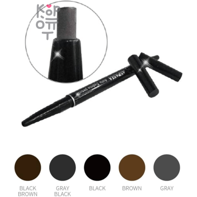 Aspasia Auto Eyebrow Pencil - Автоматический карандаш для бровей.
