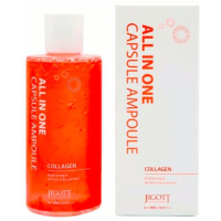 Jigott All in One Capsule Ampoule -  Капсульная сыворотка с коллагеном 200мл.