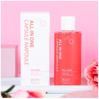 Jigott All in One Capsule Ampoule -  Капсульная сыворотка с коллагеном 200мл.