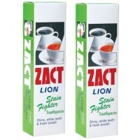 LION Zact Whitening Stain Highter - Зубная паста ZACT для любителей чая и кофе