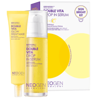 Neogen Dermalogy Vita Drop In Serum Skin Bright Kit - Набор для осветления кожи лица Серум + Маска-плёнка 50мл.+40мл.