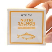 Lebelage Nutri Salmon Ampule Cream - Питательный ампульный крем с маслом лосося, 70 мл