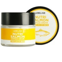 Lebelage Nutri Salmon Ampule Cream - Питательный ампульный крем с маслом лосося, 70 мл