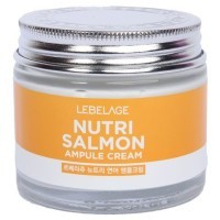 Lebelage Nutri Salmon Ampule Cream - Питательный ампульный крем с маслом лосося, 70 мл