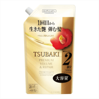 SHISEIDO TSUBAKI Premium Volume & Repair Treatment - Увлажняющий кондиционер для объема волос с Маслом Камелии 450мл. 