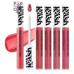 Unleashia Non-Sticky Dazzle Tint №11 Gentle Tiger — нелипкий мерцающий тинт для губ, 4 мл, 1 шт