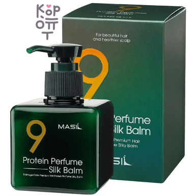 Masil 9 Protein Perfume Silk Balm - Протеиновый парфюмированный бальзам для волос.