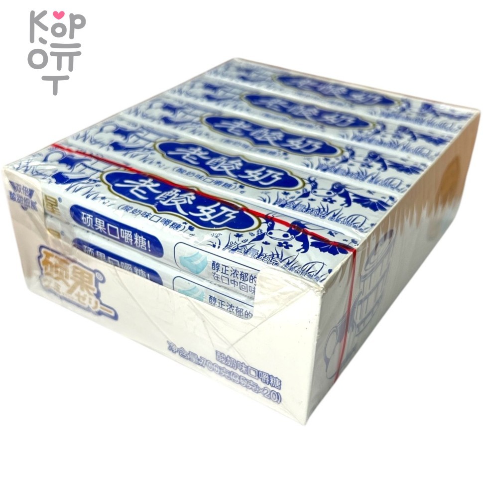 Жевательная конфета Shun Erqisi со вкусом йогурта, купить с доставкой на дом фото 1 — Корейские товары для всей семьи(КорОпт)