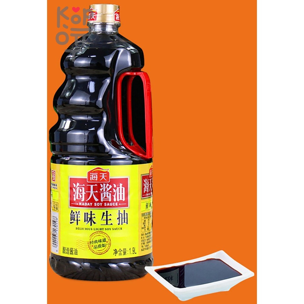 Соевый соус Haday Fresh Light Soy Sauce для жареных овощей и салатов 1,9л.