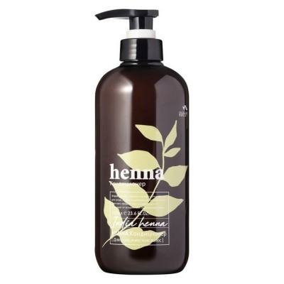 Ecopure Henna Hair Conditioner — Кондиционер для волос с хной, 700 миллилитров, 700 г