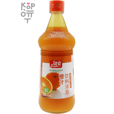 Qingba Orange Juice - Концентрированный апельсиновый сок, 840мл.