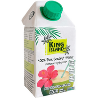King Island Вода кокосовая 100%, без сахара