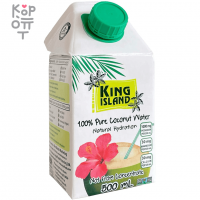 Вода кокосовая 100%, без сахара, King Island