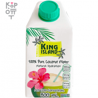Вода кокосовая 100%, без сахара, King Island