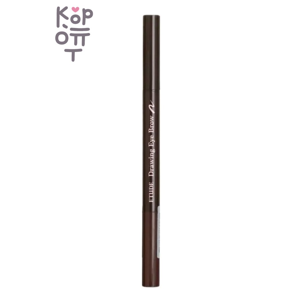 Etude House — Drawing Eyebrow Pro #01 Dark Brown — Карандаш для бровей с щеточкой №1 Темно-коричневый