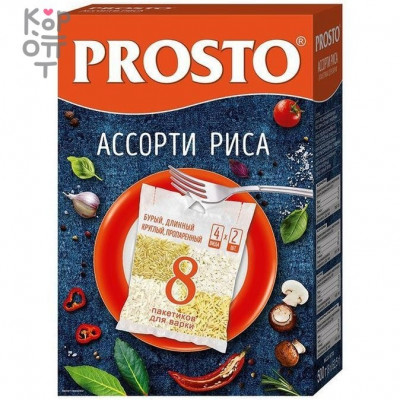 Prosto - Ассорти риса в варочных пакетах 500 г