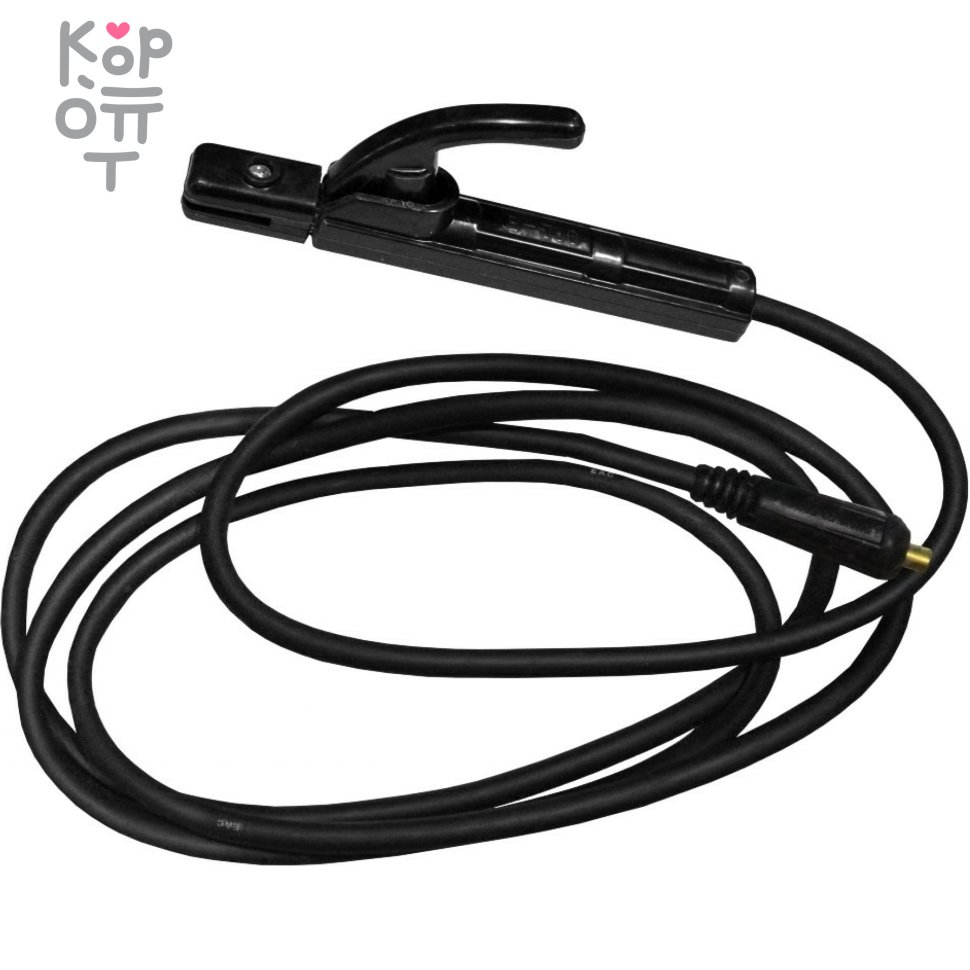 Ресанта - Кабель с электрододержателем 25 кв.мм, 3м., купить с доставкой на дом фото 1 &mdash; Корейские товары для всей семьи(КорОпт)