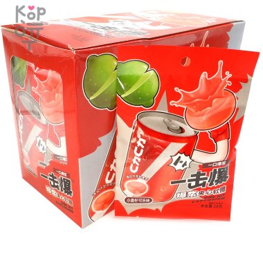 Жевательные конфеты One Hit Explosion Fruit Jelly с натуральным соком Лимона и вкусом Колы &mdash; Корейские товары для всей семьи(КорОпт)