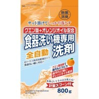 ROCKET SOAP Порошок для автоматических посудомоечных машин с лимонной кислотой и маслом апельсина, 800гр.