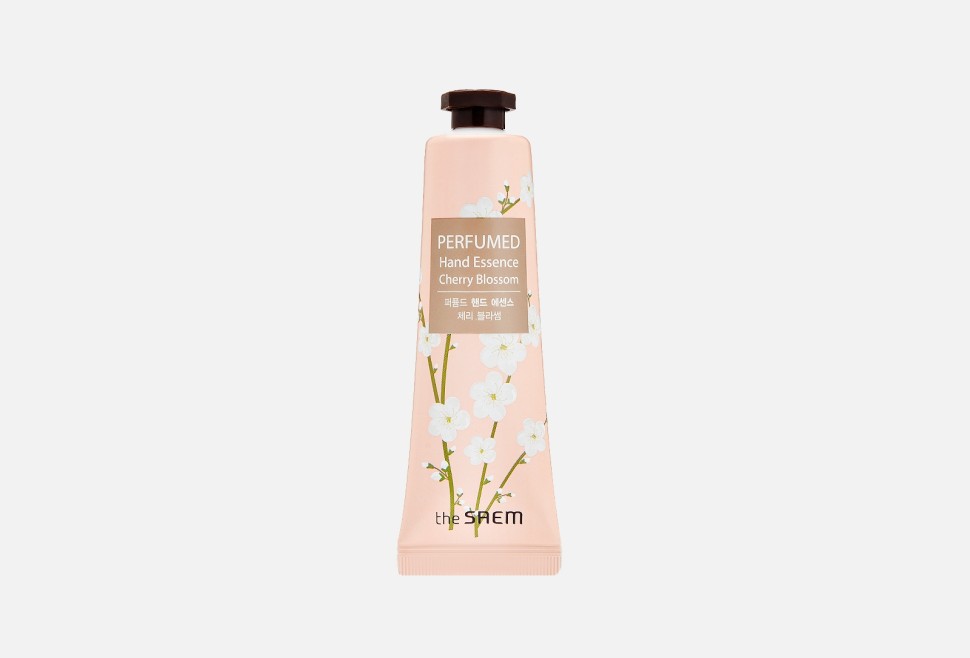The Saem Perfumed Hand Essence Cherry Blossom — Парфюмированная эссенция для рук «Цветущая вишня», 30 миллилитров