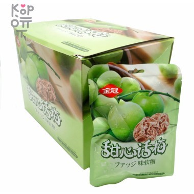 Жевательная помадка Golden Crown со вкусом возлюбленной Сливы — Корейские товары для всей семьи(КорОпт)