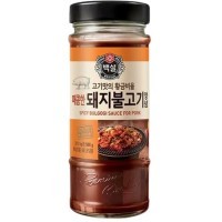 CJ Beksul Spicy Bulgogi Sauce for Pork - Соус-маринад Бульгоги для свинины, острый