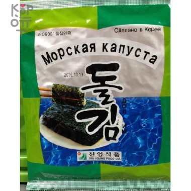 Морская капуста Обжаренная &quot;Долгим&quot; 6.5гр. — Корейские товары для всей семьи(КорОпт)