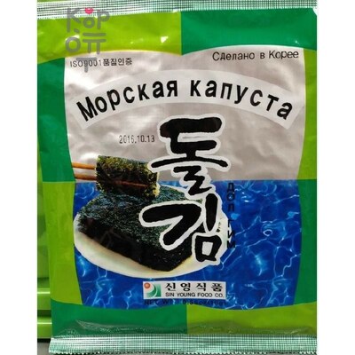 Морская капуста Обжаренная "Долгим" 6.5 г