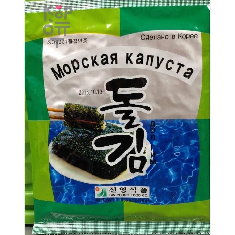 Морская капуста Обжаренная "Долгим" 6.5гр.
