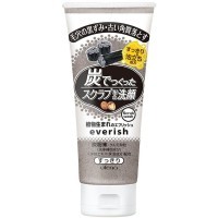 UTENA Everish Скраб для лица из древесного угля и скорлупы грецкого ореха, 135гр.