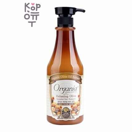 Organia Relaxing Olive Essential Hair Shampoo - Расслабляющий шампунь для волос с оливой, 750 г