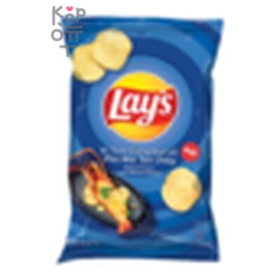 Картофельные чипсы Lay`s со вкусом креветок запеченных с сыром 53гр.1*50, шт