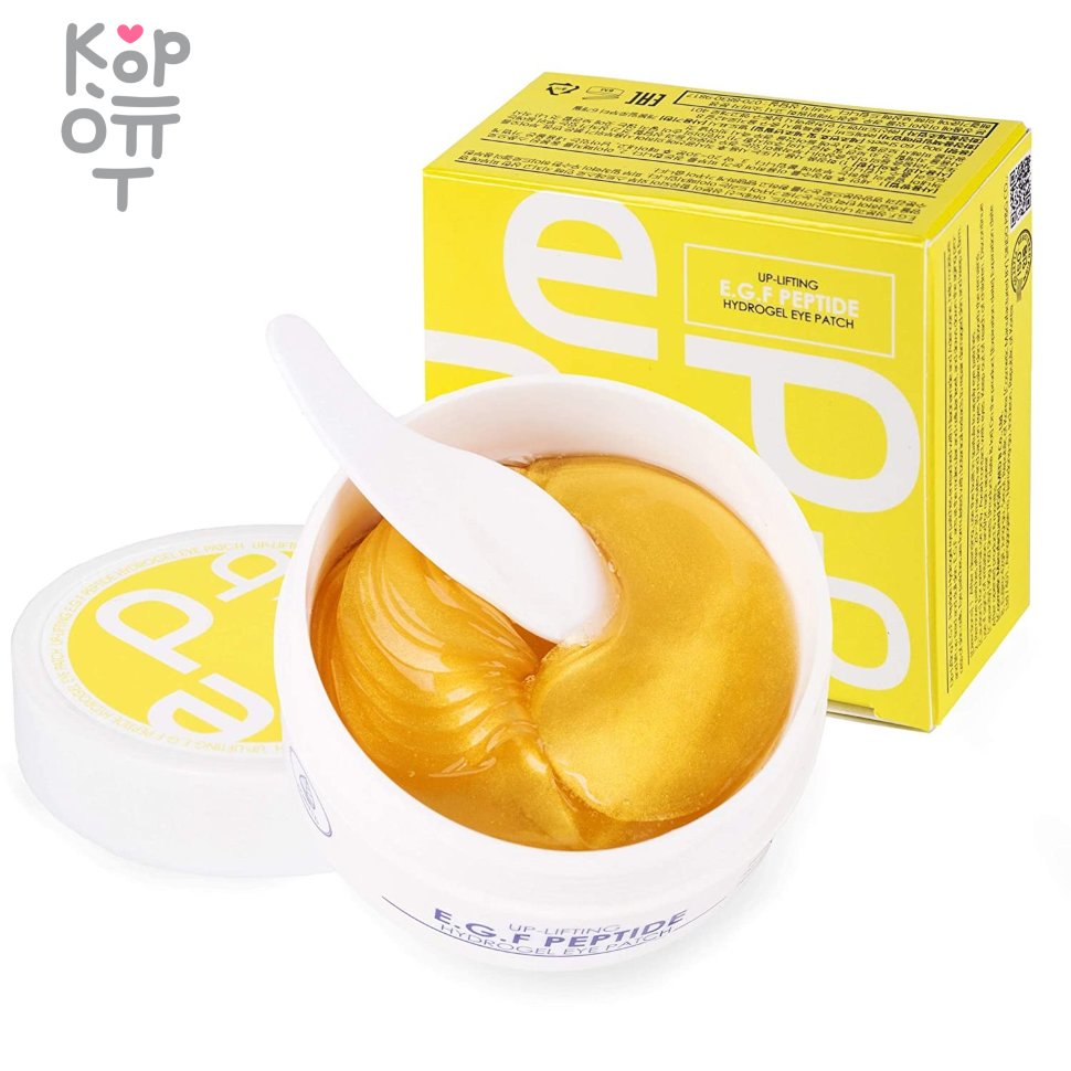 Med B HYDROGEL EYE PATCHES E.G.F. Peptide - Патчи для глаз с пептидами EGF  90гр. (60шт.) по цене 1 003 руб. в интернет магазине Корейские товары для  всей семьи(КорОпт)