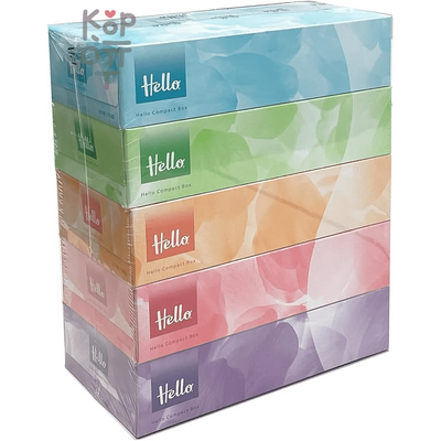 Gold Hond Ye Paper Breeze Compact Box - Салфетки бумажные мягкие двухслойные 150шт.*5 коробок.