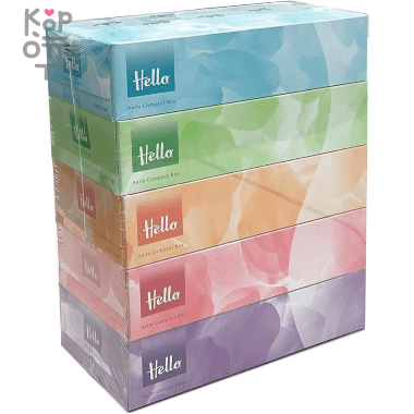 Gold Hond Ye Paper Breeze Compact Box - Салфетки бумажные мягкие двухслойные 150шт.*5 коробок. &mdash; Корейские товары для всей семьи(КорОпт)