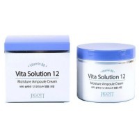 JIGOTT Vita Solution 12 Moisture Ampoule Cream Ампульный увлажняющий крем для лица 100мл.