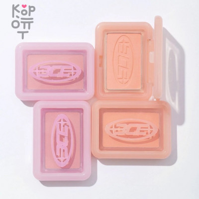 3CE New Take Face Blusher - Мягкие пудровые румяна, 4,5 г
