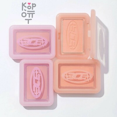 3CE New Take Face Blusher - Мягкие пудровые румяна, 4,5 г