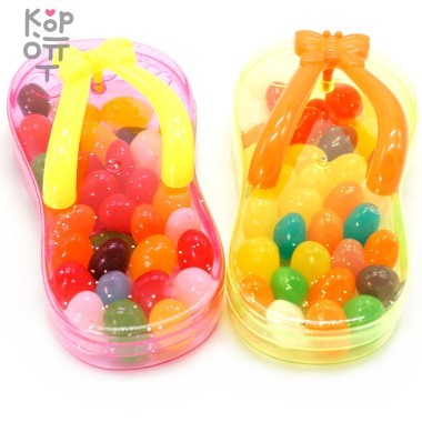 Фруктовое драже Fruitage Candy - Пляжное настроение, Тапки — Корейские товары для всей семьи(КорОпт)