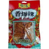 Снэк пшеничный Maojinsong Foods острый со вкусом кунжута, пряный и острый, 70гр.