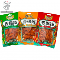 Снэк пшеничный Maojinsong Foods острый со вкусом кунжута, пряный и острый, 70гр.
