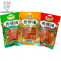 Снэк пшеничный Maojinsong Foods острый со вкусом кунжута, пряный и острый, 70гр.