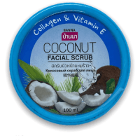 Banna Facial Scrub Coconut - Скраб для лица с Кокосом, 100 мл