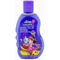 LION Kodomo Organiku - Детское средство для душа и мытья волос, От макушки до пяточек, 400 мл
