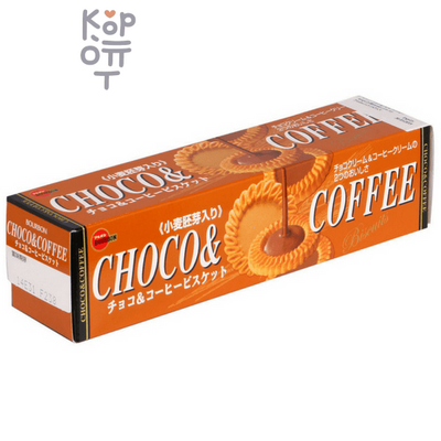 Bourbon Choco & Coffee Biscuit - Шоколадно-кофейное печенье, 100гр.