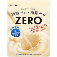 Lotte Zero Milk Candy Bag - Молочное драже, без сахара 50гр.