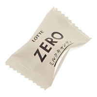 Lotte Zero Milk Candy Bag - Молочное драже, без сахара, 50 г