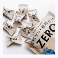 Lotte Zero Milk Candy Bag - Молочное драже, без сахара, 50 г